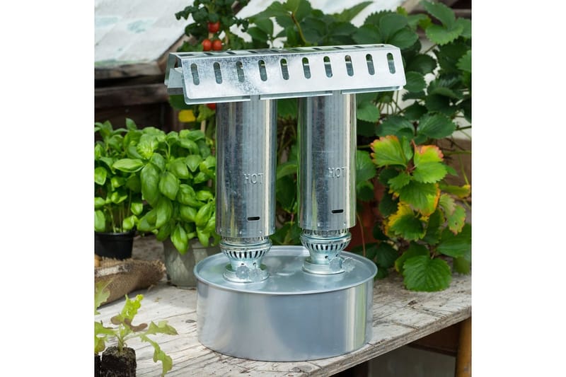 Nature Dobbel parafinvarmer Coldframe 4,5 L 6020426 - Altanvarmer