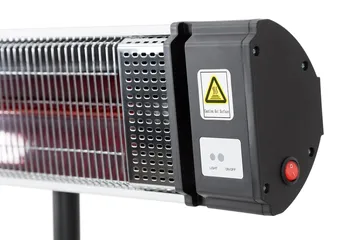 Celso Infravarmer 2000W - Svart - Hagemøbler & utemiljø - Balkong & terrasse - Terrassevarmer - Infravarmer