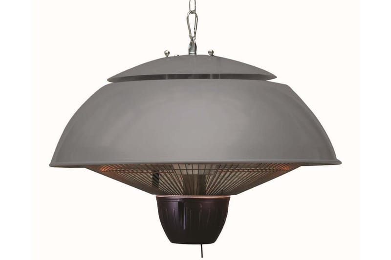 Infravarmer Bordeaux Hengende 43 cm 1500 w Grå - Garden Impressions - Infravarmer - Altanvarmer