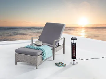 Vezuvio Infravarmer - Svart - Hagemøbler & utemiljø - Balkong & terrasse - Terrassevarmer - Infravarmer