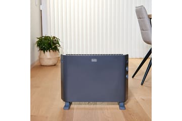 Konvektorelement Black+Decker 2000W Sort - Hagemøbler & utemiljø - Balkong & terrasse - Terrassevarmer - Varmevifte