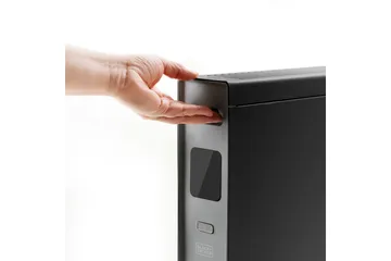 Konvektorelement Black+Decker Digital 2000W Svart - Svart - Hagemøbler & utemiljø - Balkong & terrasse - Terrassevarmer - Varmevifte