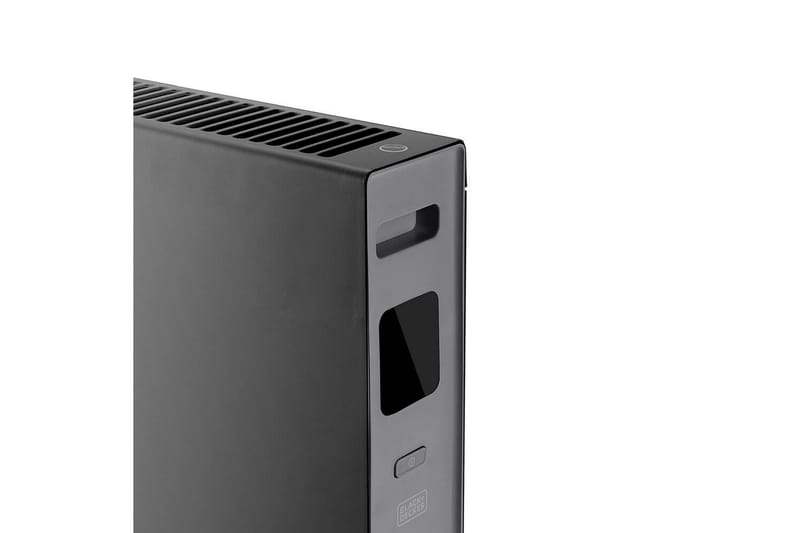 Konvektorelement Black+Decker Digital 2000W Svart - Svart - Hagemøbler & utemiljø - Balkong & terrasse - Terrassevarmer - Varmevifte