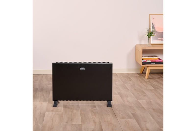 Konvektorelement Black+Decker Digital 2000W Svart - Hagemøbler & utemiljø - Balkong & terrasse - Terrassevarmer - Varmevifte