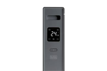 Konvektorelement Black+Decker Digital 2000W Svart - Hagemøbler & utemiljø - Balkong & terrasse - Terrassevarmer - Varmevifte