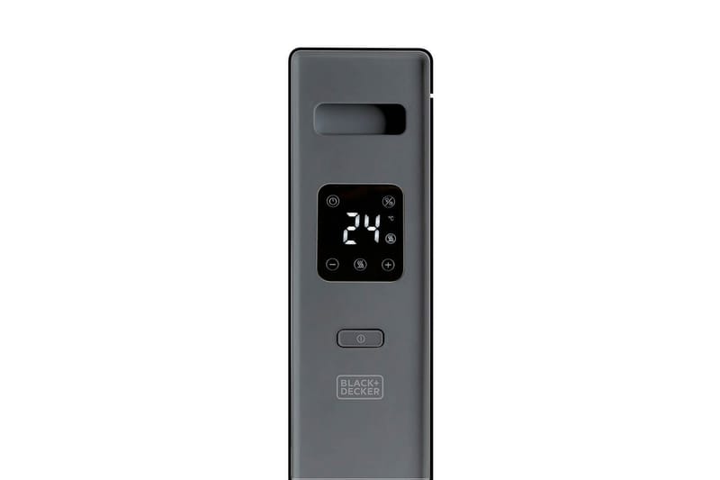 Konvektorelement Black+Decker Digital 2000W Svart - Hagemøbler & utemiljø - Balkong & terrasse - Terrassevarmer - Varmevifte