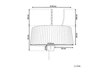 Terrassevarmer Ascea - Svart - Hagemøbler & utemiljø - Balkong & terrasse - Terrassevarmer - Infravarmer