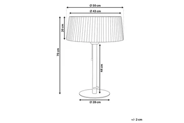 Terrassevarmer Olleria - Svart - Hagemøbler & utemiljø - Balkong & terrasse - Terrassevarmer - Infravarmer
