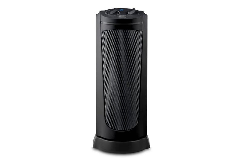Tornvarmer Black+Decker Svart 2000W - Hagemøbler & utemiljø - Balkong & terrasse - Terrassevarmer - Varmevifte