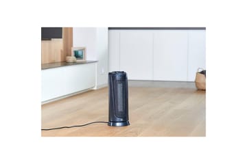 Tornvarmer Black+Decker Svart 2000W - Hagemøbler & utemiljø - Balkong & terrasse - Terrassevarmer - Varmevifte