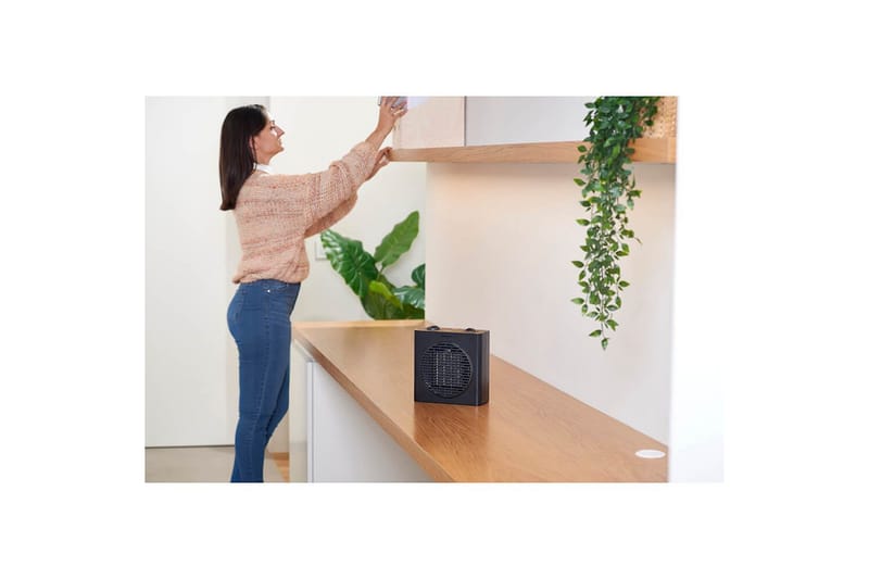 Varmevifte Black+Decker 1500W Svart - Hagemøbler & utemiljø - Balkong & terrasse - Terrassevarmer - Varmevifte