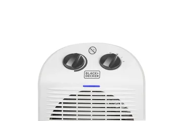Varmevifte Black+Decker 2000W Hvit - Hvit - Hagemøbler & utemiljø - Balkong & terrasse - Terrassevarmer - Varmevifte