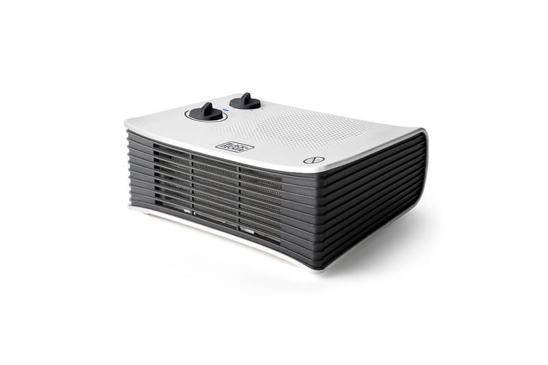 Varmevifte Black+Decker 2000W Hvit - Hagemøbler & utemiljø - Balkong & terrasse - Terrassevarmer - Varmevifte