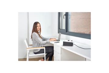 Varmevifte Black+Decker 2000W Hvit - Hagemøbler & utemiljø - Balkong & terrasse - Terrassevarmer - Varmevifte