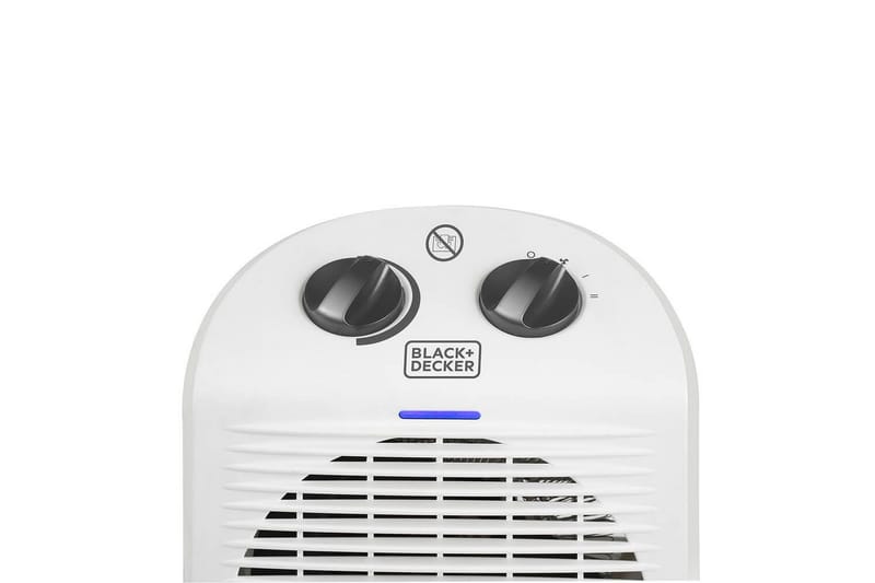 Varmevifte Black+Decker 2000W Hvit - Hagemøbler & utemiljø - Balkong & terrasse - Terrassevarmer - Varmevifte