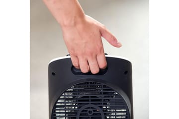 Varmevifte Black+Decker 2000W Hvit - Hagemøbler & utemiljø - Balkong & terrasse - Terrassevarmer - Varmevifte