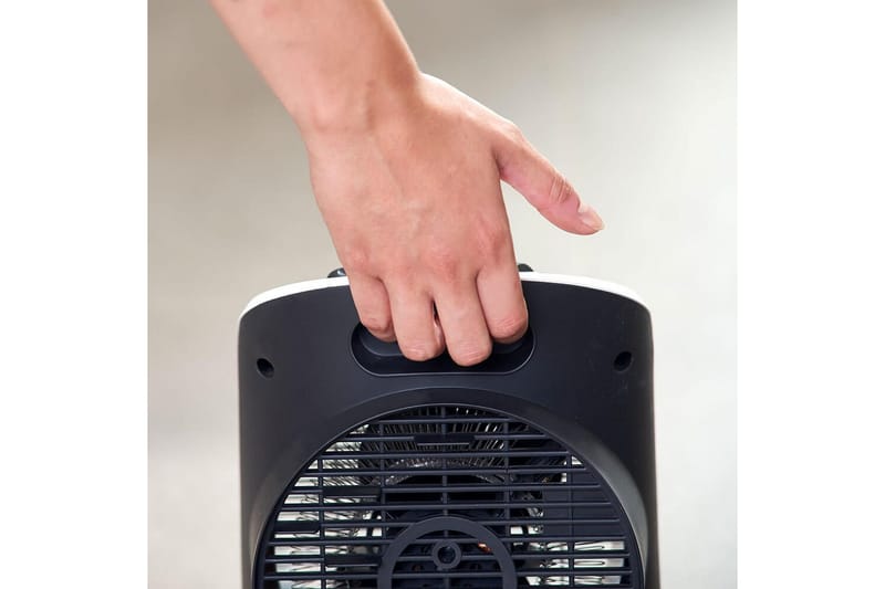 Varmevifte Black+Decker 2000W Hvit - Hagemøbler & utemiljø - Balkong & terrasse - Terrassevarmer - Varmevifte