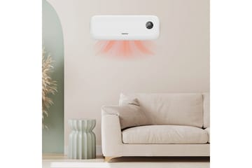 Veggblåservifte Taurus RCMB22 - Hvit - Hagemøbler & utemiljø - Balkong & terrasse - Terrassevarmer - Varmevifte