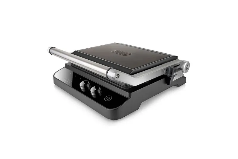 Bordgrill Black+Decker Børstet Stål Temp Kontroller 2000W