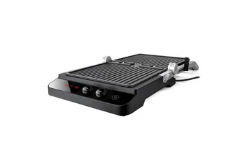 Bordgrill Black+Decker Børstet Stål Temp Kontroller 2000W - Hagemøbler & utemiljø - Grill & utekjøkken - Øvrige griller - Bærbar grill & campinggrill