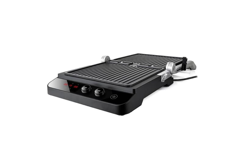 Bordgrill Black+Decker Børstet Stål Temp Kontroller 2000W - Hagemøbler & utemiljø - Grill & utekjøkken - Øvrige griller - Bærbar grill & campinggrill