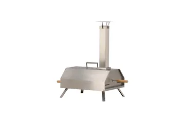 Hamnå Pizzaovn - Sølv - Hagemøbler & utemiljø - Grill & utekjøkken - Øvrige griller - Pizzaovn & vedovn