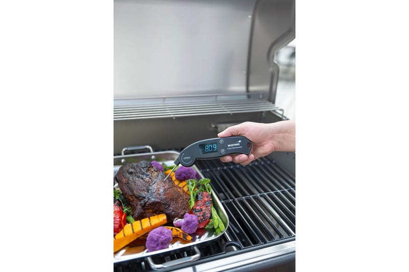 Digital termometer Mustang Sammenleggbar - Hagemøbler & utemiljø - Grill & utekjøkken - Grilltilbehør