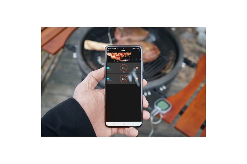 Digitalt mattermometer Mustang for Kjøtt - Hagemøbler & utemiljø - Grill & utekjøkken - Grilltilbehør