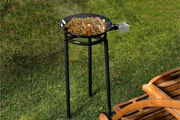 Gassbrenner 79x46 cm - Svart - Hagemøbler & utemiljø - Grill & utekjøkken - Grilltilbehør - Gassflaske & gassbrenner