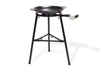 Gassbrenner 79x55 cm - Svart - Hagemøbler & utemiljø - Grill & utekjøkken - Grilltilbehør - Gassflaske & gassbrenner