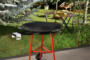Gassbrenner 81x81 cm - Svart - Hagemøbler & utemiljø - Grill & utekjøkken - Grilltilbehør - Gassflaske & gassbrenner
