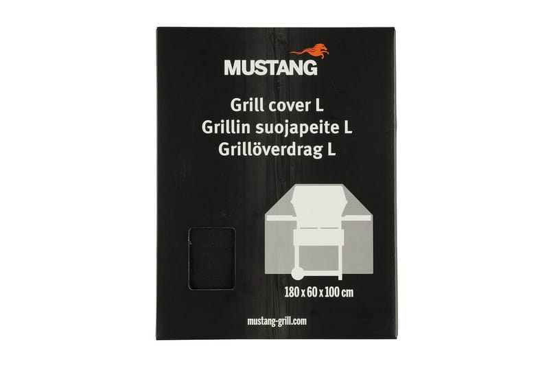 Grilltrekk Mustang 180x60x100cm - 180x60x100cm - Hagemøbler & utemiljø - Grill & utekjøkken - Grilltilbehør - Besyttelseshette