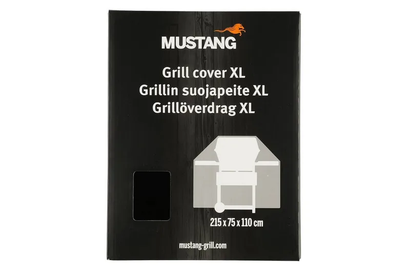 Grilltrekk Mustang - Svart - Hagemøbler & utemiljø - Grill & utekjøkken - Grilltilbehør - Besyttelseshette