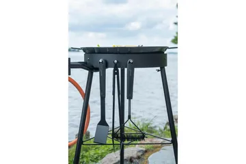 Grillverktøysett Mustang Black Line 3 Deler - Hagemøbler & utemiljø - Grill & utekjøkken - Grilltilbehør