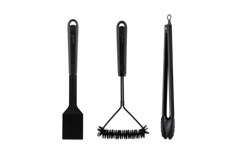 Grillverktøysett Mustang Black Line 3 Deler - Hagemøbler & utemiljø - Grill & utekjøkken - Grilltilbehør