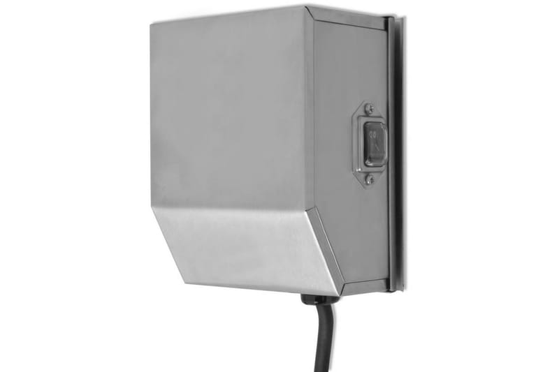 Profesjonell BBQ Rotisserie Spydmotor Rustfritt Stål 4 W - Grå - Grillstativ & rotisseri - Grilltilbehør
