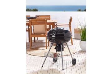 Kolgrill Beliani Marapi Black - Hagemøbler & utemiljø - Grill & utekjøkken - Kullgrill - Kulegrill