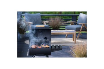 Kullgrill Mustang Barrel Kilgore - Svart - Hagemøbler & utemiljø - Grill & utekjøkken - Kullgrill