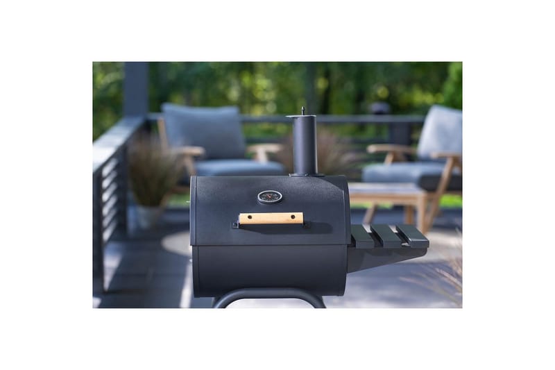 Kullgrill Mustang Barrel Kilgore - Hagemøbler & utemiljø - Grill & utekjøkken - Kullgrill