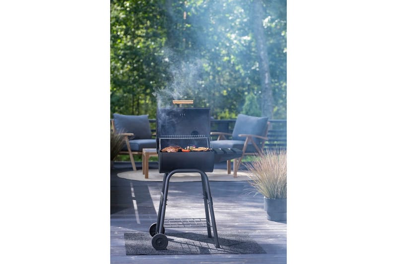 Kullgrill Mustang Barrel Kilgore - Hagemøbler & utemiljø - Grill & utekjøkken - Kullgrill