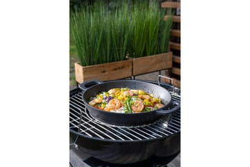 Kullgrill Mustang Gourmet 57 - Svart - Hagemøbler & utemiljø - Grill & utekjøkken - Kullgrill - Kulegrill