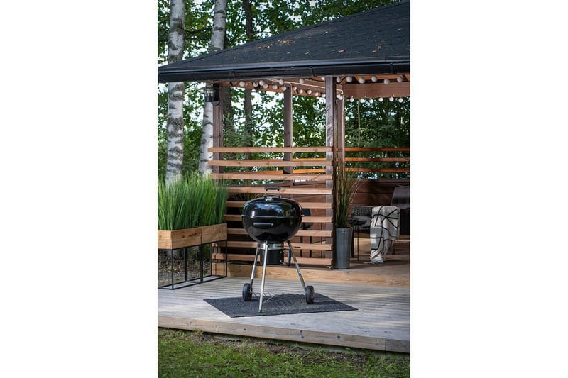 Kullgrill Mustang Gourmet 57 - Svart - Hagemøbler & utemiljø - Grill & utekjøkken - Kullgrill - Kulegrill