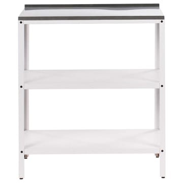 2-delt utekjøkken med vask 2 dører Vilama - Hvit, Sølv - Hagemøbler & utemiljø - Grill & utekjøkken - Utekjøkken - Komplette utekjøkken