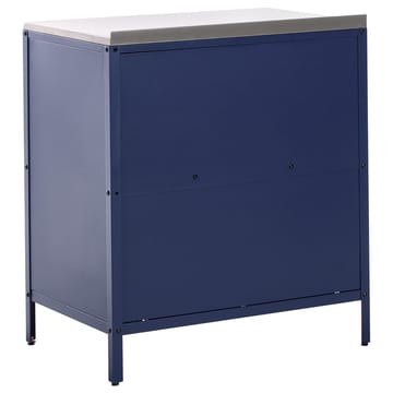 2-delt utekjøkken med vask Vilama - Blå, Sølv - Hagemøbler & utemiljø - Grill & utekjøkken - Utekjøkken - Komplette utekjøkken