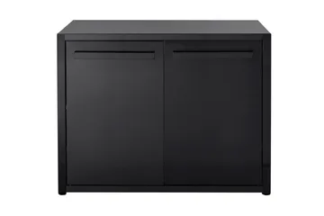 Arbeidsbenk med Dør Nordic Line Black 120 cm Svart - MyOutdoorKitchen - Hagemøbler & utemiljø - Grill & utekjøkken - Utekjøkken - Bygg ditt eget utekjøkken