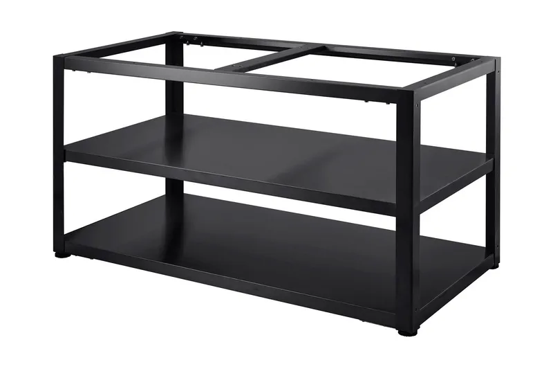 Basemodul Nordic Line Black 120 cm 2 Moduler Svart, MyOutdoorKitchen