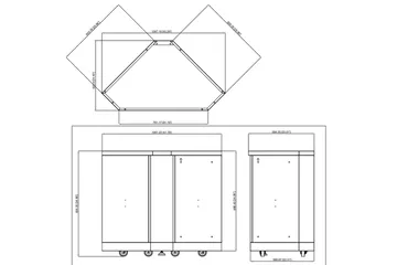 Inox Range - 430SS Stainless - Hjørnemodul - Myoutdoorkitchen - Hagemøbler & utemiljø - Grill & utekjøkken - Utekjøkken - Bygg ditt eget utekjøkken