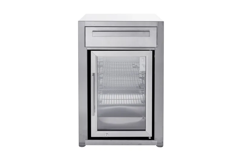 Kjøleskap Nordic Line Stainles S Frittstående Rustfritt Stål, MyOutdoorKitchen