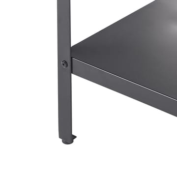 Kjøkkenøy med vask Vilama - Svart, Sølv - Hagemøbler & utemiljø - Grill & utekjøkken - Utekjøkken - Komplette utekjøkken