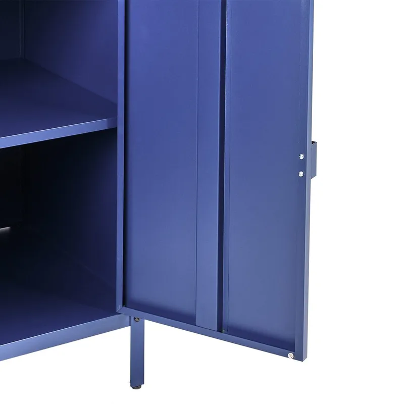 Kjøkkenskap Vilama - Blå, Sølv - Hagemøbler & utemiljø - Grill & utekjøkken - Utekjøkken - Komplette utekjøkken